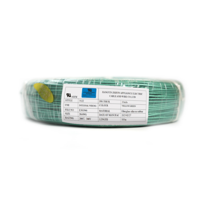 UL3122 7-Core High Temperature Repugnans Vitrum Fibre tortis Silicone Filum 18awg UL3122 7-Core High Temperature Repugnans Vitrum Fibre tortis Silicone Filum 18awg